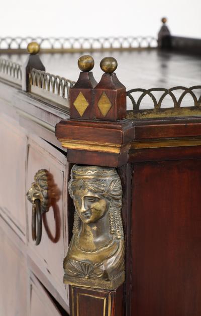 French Empire Mahogany Chest