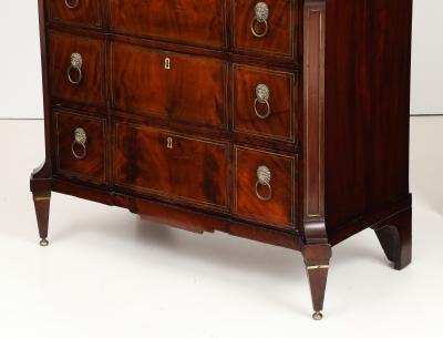 French Empire Mahogany Chest