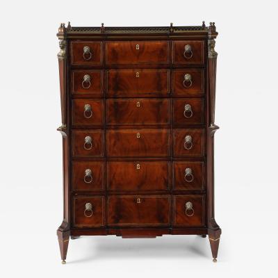 French Empire Mahogany Chest