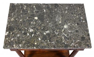 French Empire Mahogany Console Table