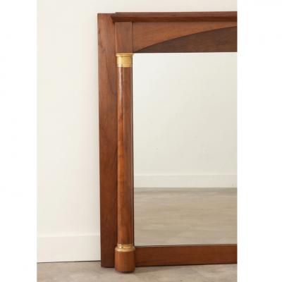 French Empire Mahogany Mantle Mirror