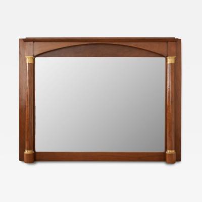 French Empire Mahogany Mantle Mirror