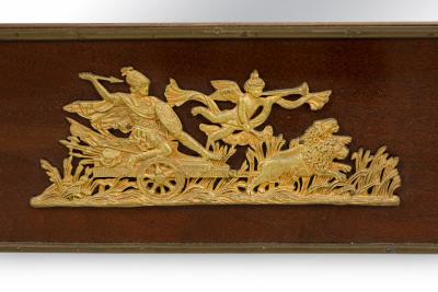 French Empire Mahogany Mirror