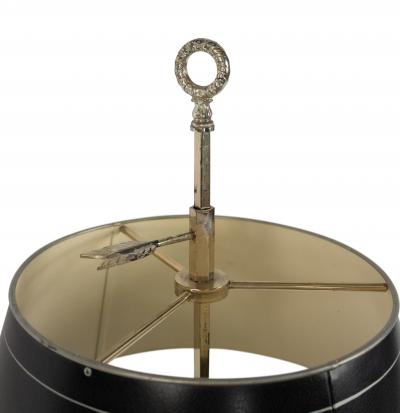 French Empire Silver Plate Table Lamp