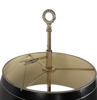 French Empire Silver Plate Table Lamp
