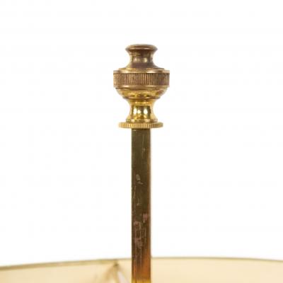 French Empire Style Brass Table Lamp