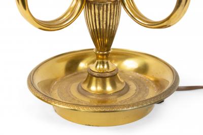 French Empire Style Brass Table Lamp