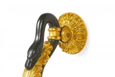 French Empire Style Bronze Dore Door Knockers
