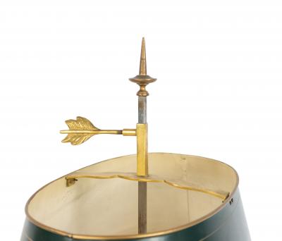 French Empire Style Bronze Swan Table Lamp