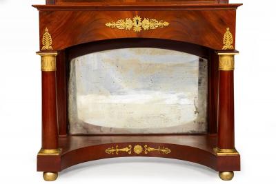 French Empire Style Mahogany Antique Secretary Desk