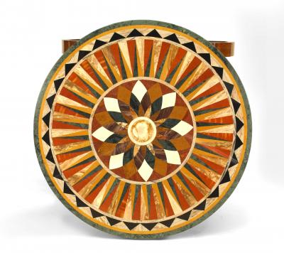 French Empire Style Marble Top Center Table