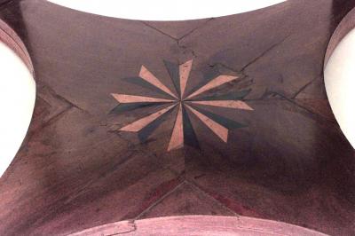 French Empire Style Marble Top Center Table