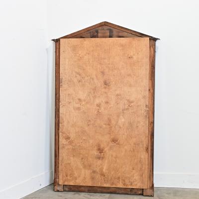 French Empire Style Wall Mirror with Cue Rack