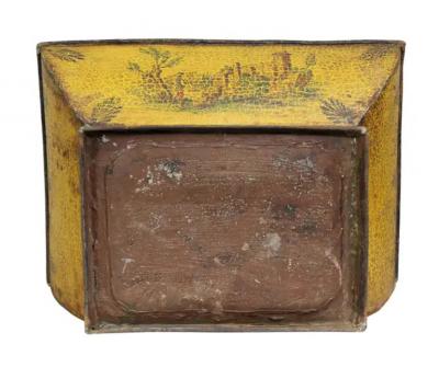 French Empire Yellow Tole Lavabo