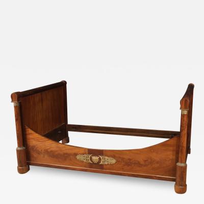 French Empire bed from the 19th century