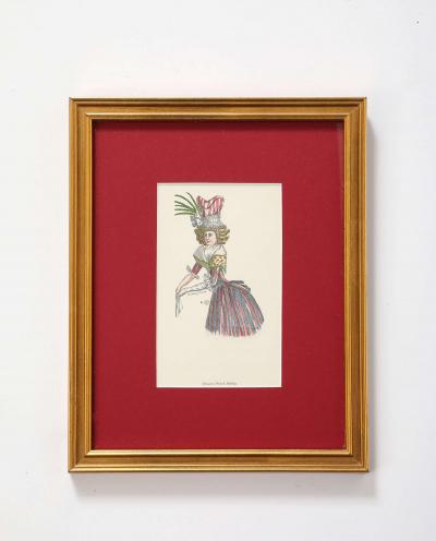 French Etchings Hats 