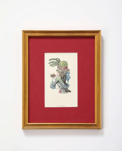 French Etchings Hats 