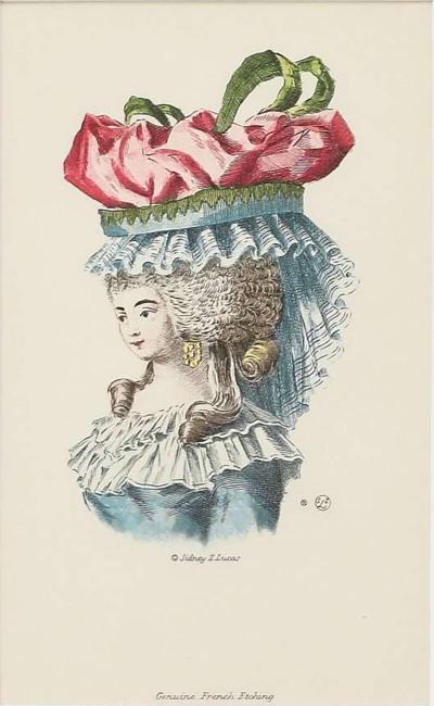 French Etchings Hats 