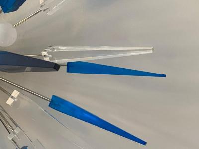 French Exploding Fireworks Flush Pendant Light