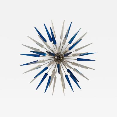 French Exploding Fireworks Flush Pendant Light