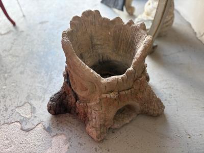 French Faux Bois Jardiniere