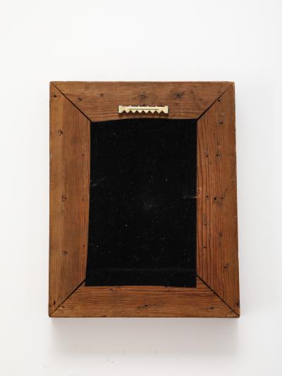 French Fir Deep Framed Mirrors 1940s