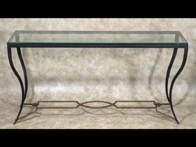 French Forties console table