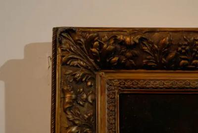 French Framed Oil on Canvas Still Life Painting Signed Morin Depicting Fruits