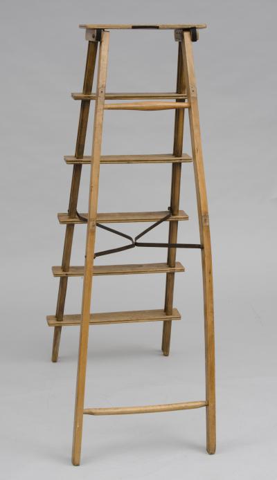 French Fruitwood Step Ladder