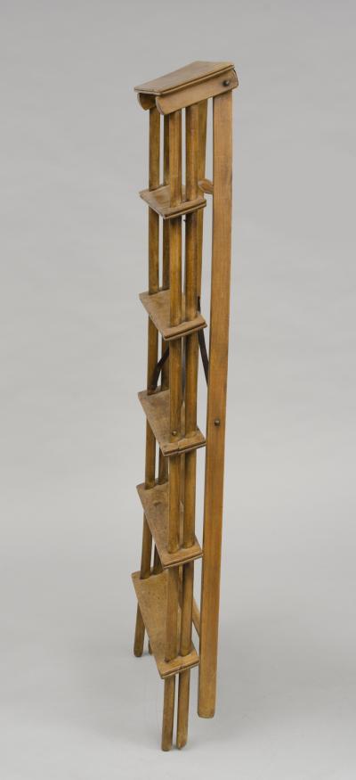 French Fruitwood Step Ladder