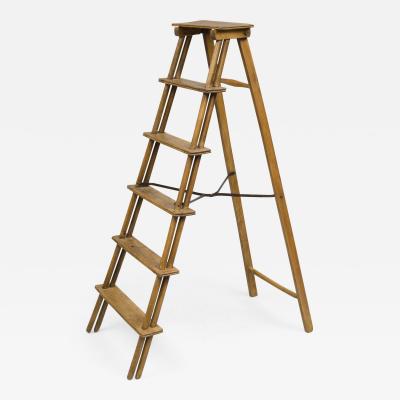 French Fruitwood Step Ladder