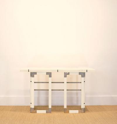 French Gate Leg Console Dining Table