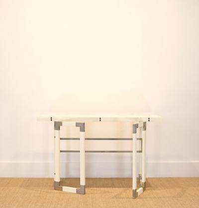 French Gate Leg Console Dining Table