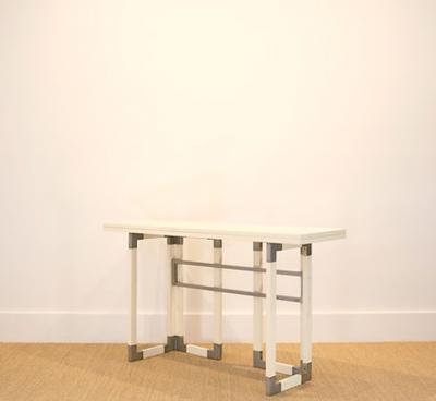French Gate Leg Console Dining Table