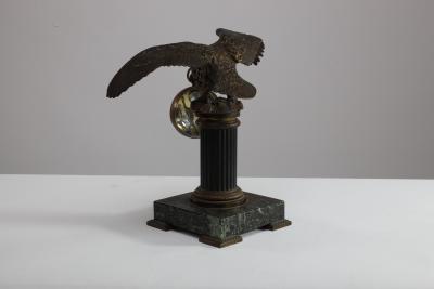 French Gilt Bronze Fob Watch Holder