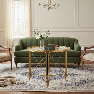 French Gilt Bronze Gueridon Side Table manner of Maison Jansen ca 1930s