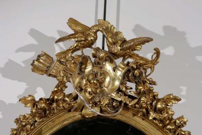 French Gilt Mirror