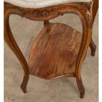 French Gilt Painted Louis XVI Table
