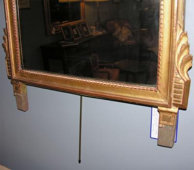 French Giltwood Louis XVI Style Mirror