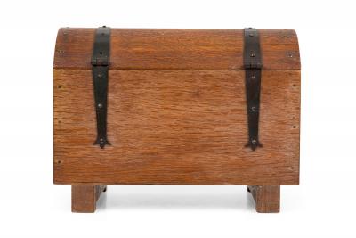 French Gothic Oak Coffer Chest