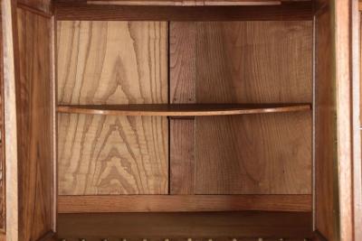 French Gothic Revival Carved Walnut Cupboard circa 1880