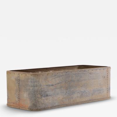 French Industrial Iron Vessel Trough C 1900 
