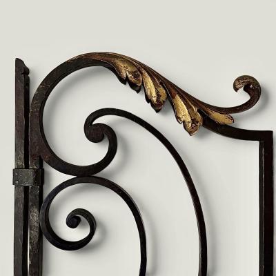 French Interior Apartment Gates circa 1910