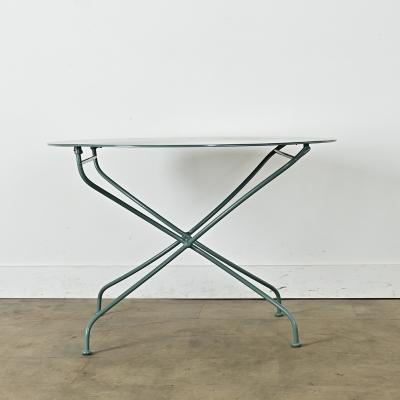 French Iron Bistro Table with New Powdercoat