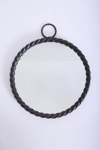 French Iron Mirror