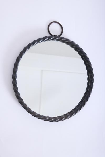 French Iron Mirror