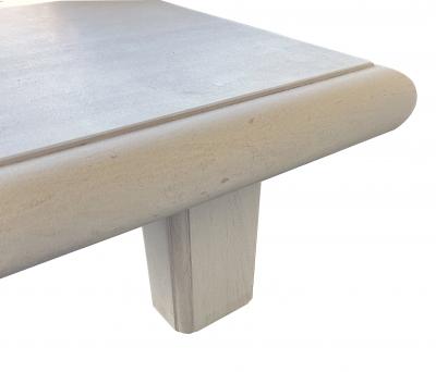 French Limestone Rectangular Low Coffee Table