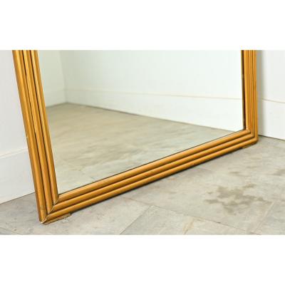 French Louis Philippe Style Gilt Mirror