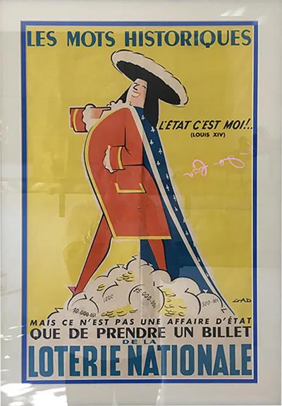 French Louis XIV Poster