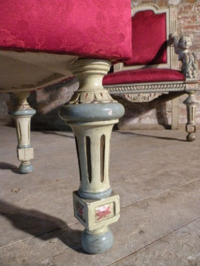 French Louis XIV Style Salon Suite in the Manner of Gue ret Fre res